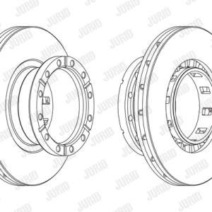 Disc frana spate stg/dr Jurid