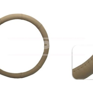 Husa Volan Piele Beige 37-39 CM