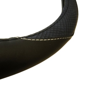 HUSA VOLAN PIELE ECOLOGICA NEGRU 37- 39 CM UMBRELLA - Img 2