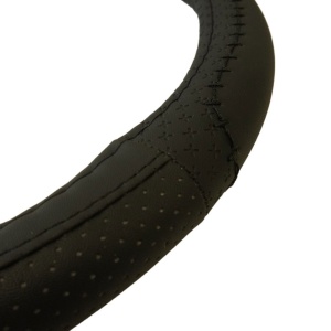 HUSA VOLAN PIELE ECOLOGICA NEGRU 37- 39 CM UMBRELLA - Img 2