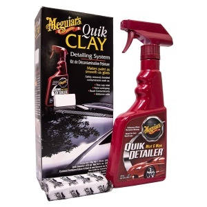 KIT DECONTAMINARE QUIK CLAY DETAILING SYSTEM - EU -MEGUIARS