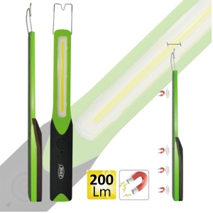 LAMPA PORTABILA SLIM LED C.O.B. CU BATERIE REINCARCABILA JBM - Img 1