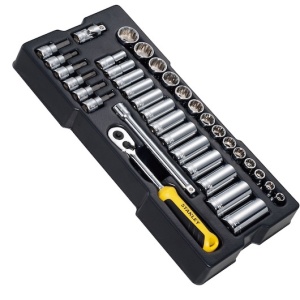 Modul de chei tubulare STANLEY® TRANSMODULE SYSTEM™ de 3/8 in., 36 buc.