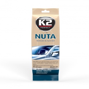 NUTA - Şerveţele umede pt. geamuri 25buc/set
