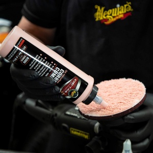 POLISH CORECTARE ZGARIETURI MICI 473ML, MICROFIBRE CORRECTION COMPOUND - MEGUIARS - Img 3