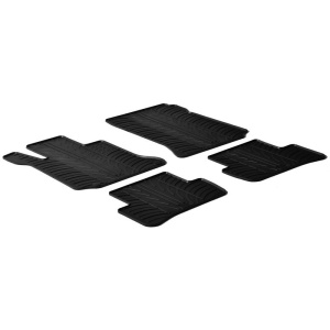 Set 4 covorase cauciuc dedicate Mercedes C-Class 2007-2013 (W204)
