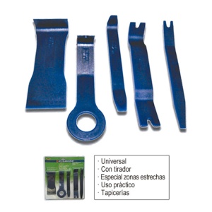 SET 5 LEVIERE DIN PLASTIC DEMONTARE TAPITERII JBM - Img 2