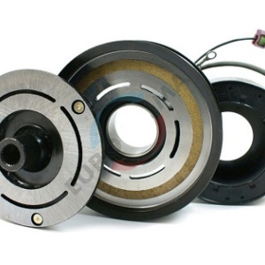 Set bobina, fulie si ambreiaj compresor A/C DENSO 7SBU16C 6pk 126mm AUDI VOLKSWAGEN SKODA PORSCHE