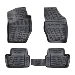 Set Covorase Auto Cauciuc UMBRELLA Dedicate CITROEN C4 II HB 2010-2018 - Img 5