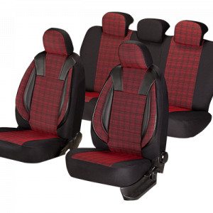 SET HUSE SCAUN LUXURY ROSU