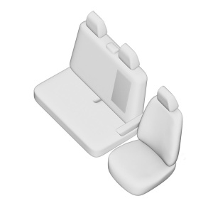 SET HUSE SCAUN UMBRELLA PENTRU MERCEDES SPRINTER (2+1) 2007-2018 - Img 2