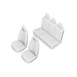 SET HUSE SCAUN UMBRELLA PENTRU NISSAN X-TRAIL 2014-2021 (BANCHETA FRACTIONATA) - Img 2
