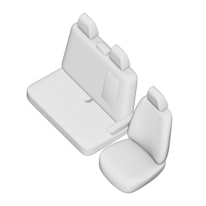 SET HUSE SCAUN UMBRELLA PENTRU VW T6 (2+1) TRANSPORTER VAN 2016- - Img 2