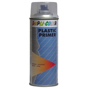 Spray grund plastic DUPLI-COLOR 400ml – primer aderenta plastic transparent