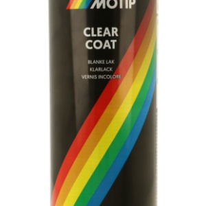 Spray lac transparent MOTIP Clear Coat 500ml – lucios, protectie vopsea