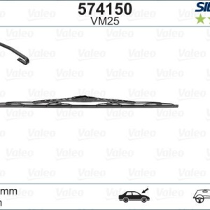 Stergator Valeo Silencio Performance 525mm