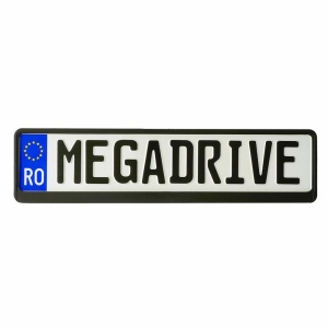 SUPORT NUMAR INMATRICULARE MEGA DRIVE RIGLETA TIP 1. 1BUC - Img 4
