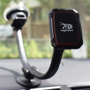 SUPORT TELEFON MAGNETIC AUTO CU FIXARE PE PARBRIZ CU VENTUZA - Img 2