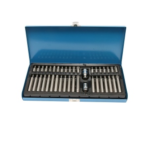 Trusa imbus, biti torx, hex si spline 41 piese Breckner Germany