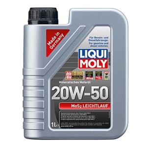 Ulei motor Liqui Moly MOS2 Low-Friction SAE 20W50 1L