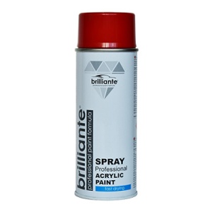 Vopsea Spray Acrilica Rosu Foc (RAL 3000) 400ml BRILLIANTE