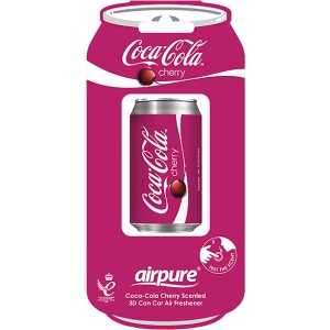 AIRPURE Odorizant auto, cutie de sifon 3D, cireșe Coca Cola