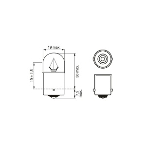 BEC 24V R5W 5W TRUCKLIGHT SET 10 BUC BOSCH - Img 6