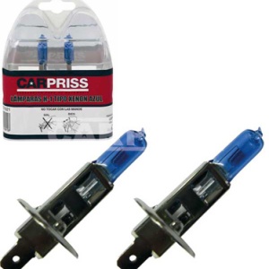 Bec Carpriss H1 12V 60/55W P14.5s Albastru Tip Xenon Set 2 buc