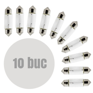 Bec MTR C5W SV8.5 12V 5W Set 10 buc
