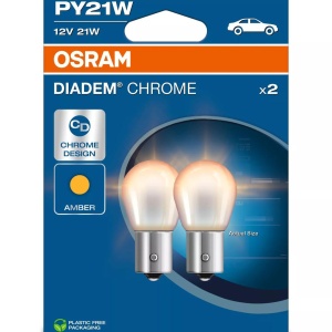 Bec Osram Diadem Chrome PY21W Set 2 buc