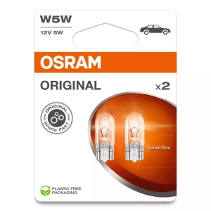 Bec Osram Original W5W 12V 5W W2.1X9.5s Set 2 buc