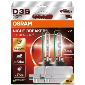 Bec Xenarc Osram D3S Night Breaker 220 42V 35W Duo Box