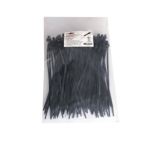 Bride pentru cablu MTR negre 4.8x210 mm 100buc.