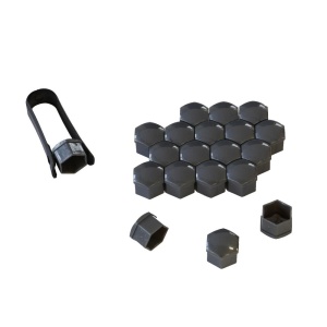 CAPAC PREZOANE 21 MM GRI SET 20 BUC+CLESTE - Img 2