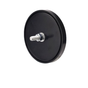 Catadioptru rotund cu suruburi 60 mm Rosu - Img 2