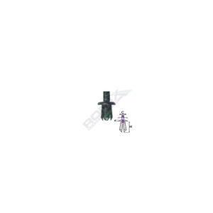 CLIPS FIXARE FIAT - NEGRU SET 25 BUC - Img 2