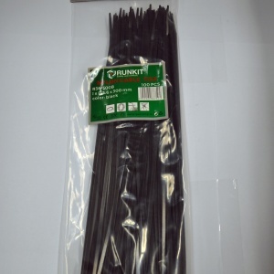 Colier plastic 4.8x200Negru 100 buc