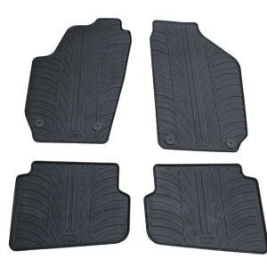 Covorase cauciuc Skoda Fabia 1 2002- si Fabia 2 din 3/2007-2014, Gledring , 4 buc.