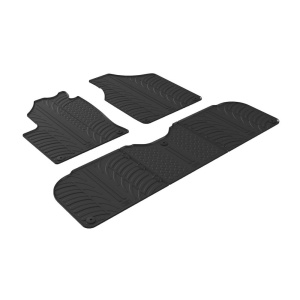 Covorase Cauciuc Vw Sharan , Seat Alhambra 1996-2004 culoare Negru, presuri Gledring, 5 buc.