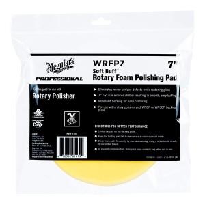 DISC GALBEN POLISHAT DEFECTE MINORE, 177.8 MM, ROTARY FOAM POLISHING PAD 7 - MEGUIARS