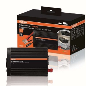 Invertor Osram POWERinvert Modified Sine Wave Inverter 12V DC 300W