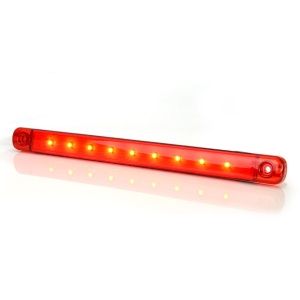 LAMPA GABARIT LED 718 W97.4, 12V-24V, POZITIE ROSU WAS - Img 8