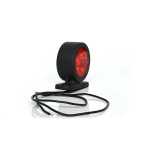 LAMPA GABARIT LED CU BRAT 883 W56STAR, 12V-24V, POZITIE ALB / ROSU WAS - Img 4