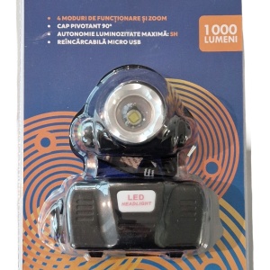 Lanterna frontala reincarcabila Foton Sport HL2120 10W 1000 lumeni