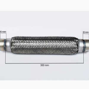 RACORD FLEXIBIL INNER & OUTER BRAID 45X300 MM