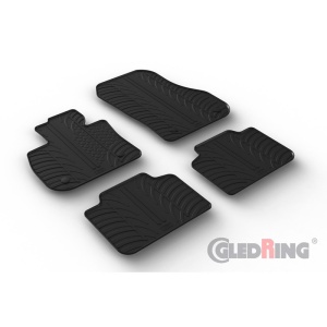 Set 4 Covorase Cauciuc dedicate BMW X1 SUV 06.2022->(automatic)/rubber m