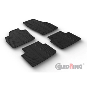 Set 4 Covorase Cauciuc dedicate SKODA SCALA HB 04.2019/rubber mats