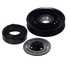 Set bobina, fulie si ambreiaj compresor A/C DENSO SCS06C / SCSA06C / 5SL12C-J 6PK 130mm ALFA ROMEO, FIAT - Img 2