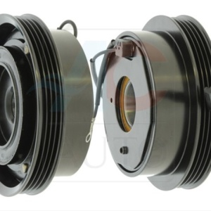 Set bobina, fulie si ambreiaj compresor AC Doowon 10PA15C 6PK 125mm Hyundai Elantra, Tucson, Kia Sportage 2.0 benzina