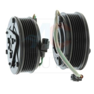 Set bobina, fulie si ambreiaj compresor AC SANDEN SD6V12 SD7B10 6PK 106mm SEAT VOLKSWAGEN